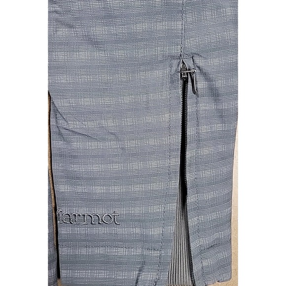 Marmot Rain Jacket Womens X-Small Grey Membrain Waterproof Shell Hiking Hooded - Picture 9 of 13